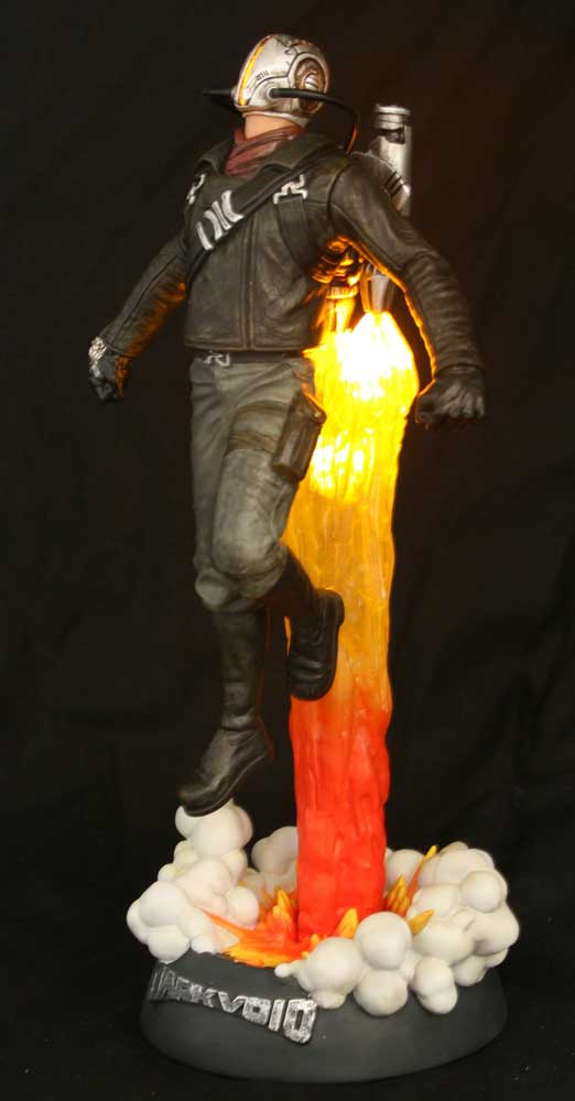K-NOR Warrior Skull resin figure — Tenacious Toys®