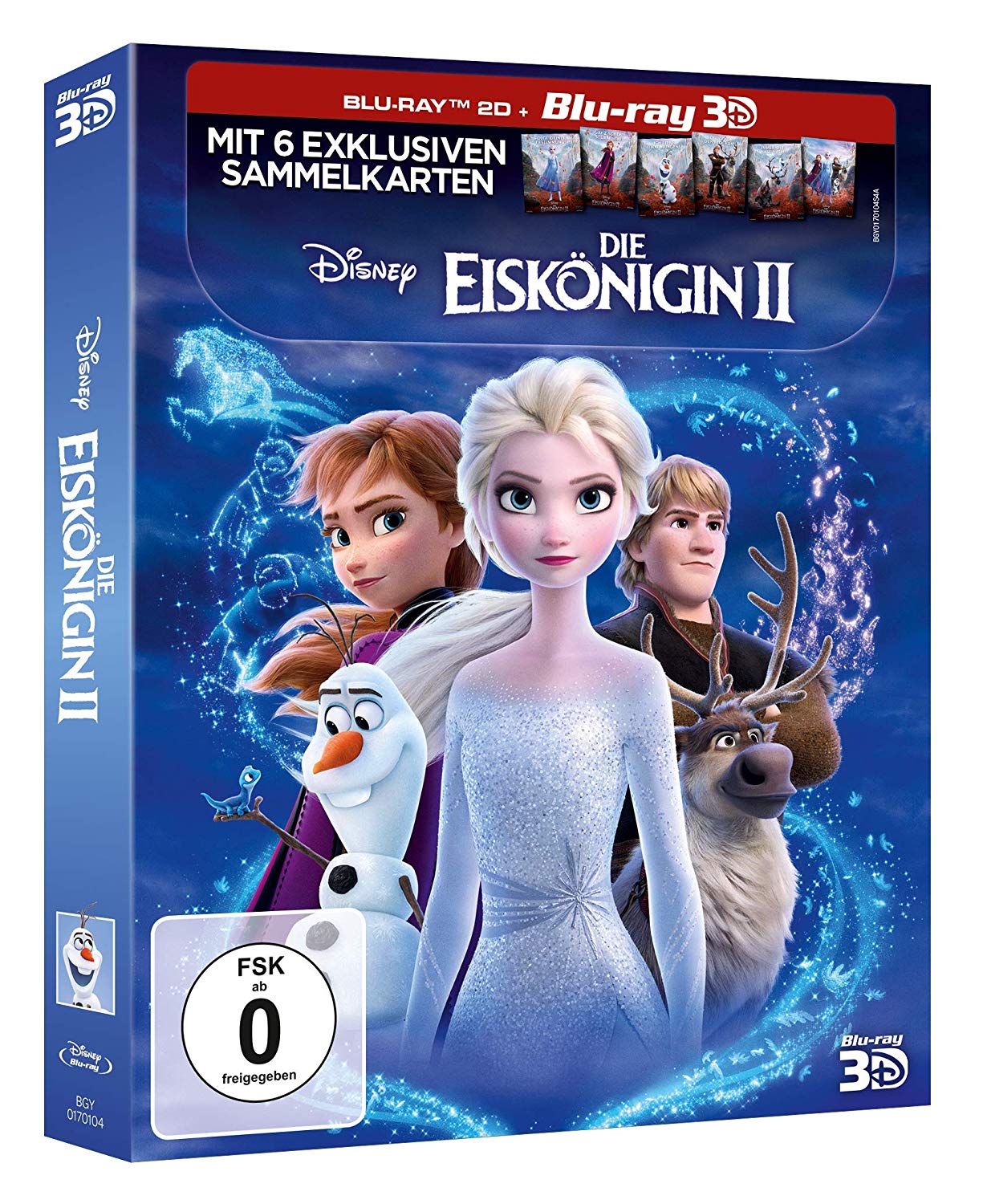 Omgaan poeder Verrijking Frozen 2 (3D Blu-ray w/ Art Cards) (Amazon Exclusive) [Germany] | Hi-Def  Ninja - Pop Culture - Movie Collectible Community