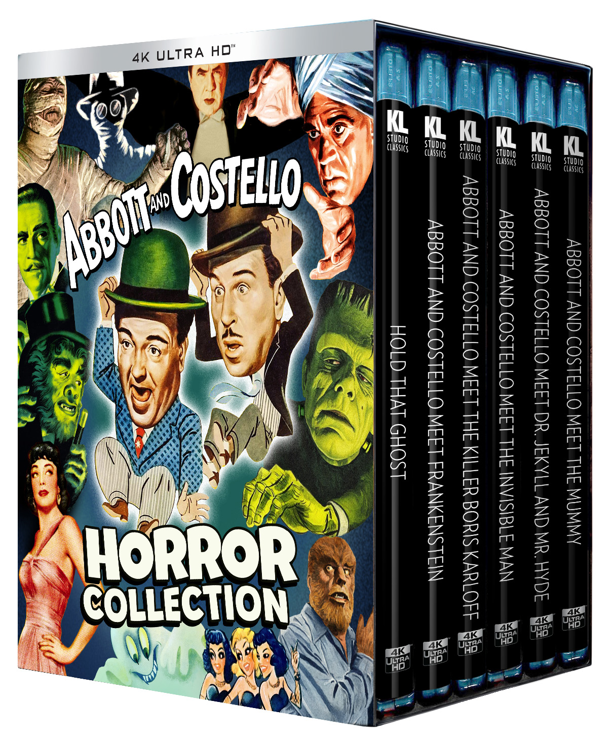 Abbott & Costello Horror Collection (1941-1955) (4K UHD Box Set