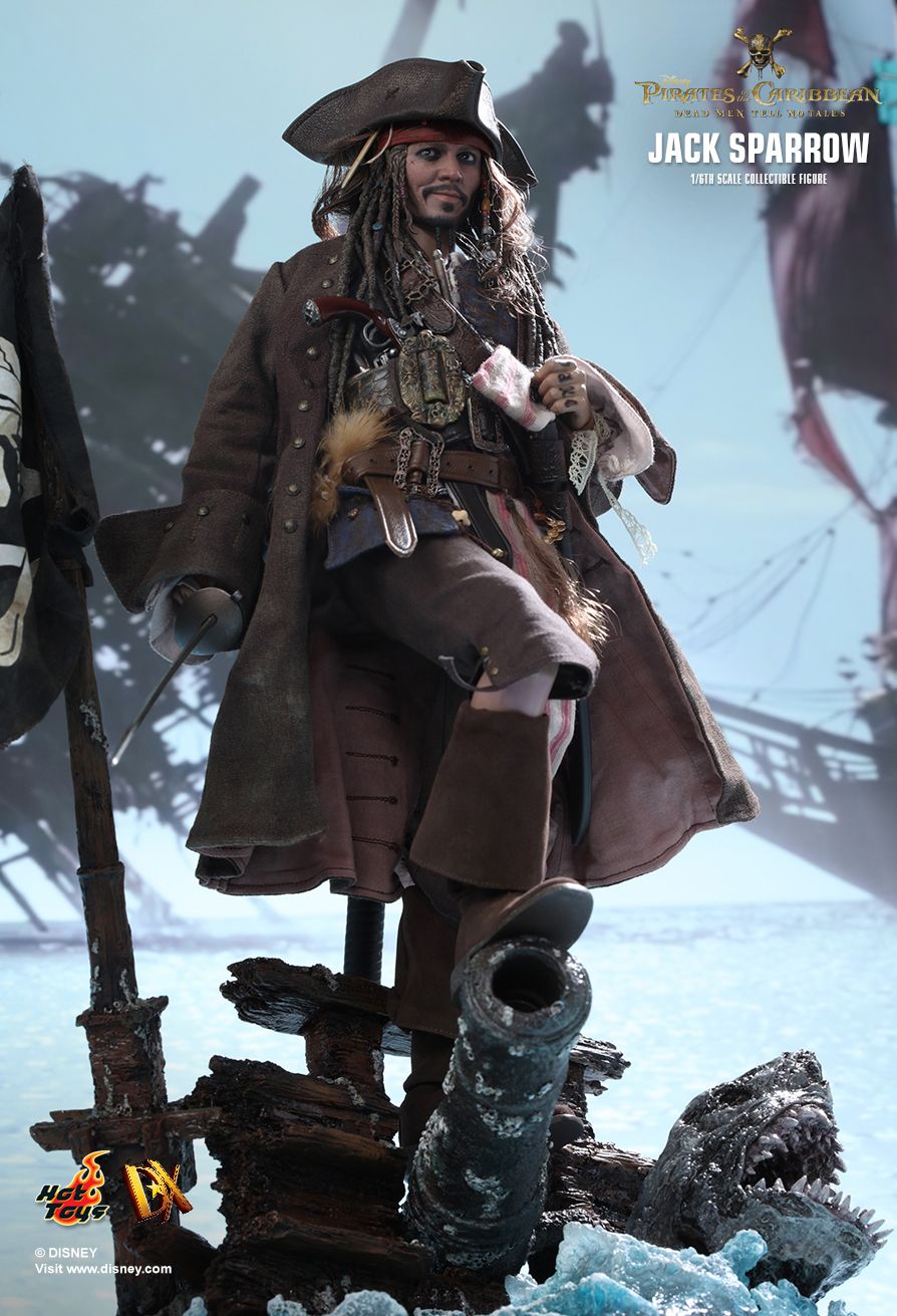 Hot Toys DX15 Jack Sparrow Pirates Of The Caribbean 1/6th Scale Bracelets Set 