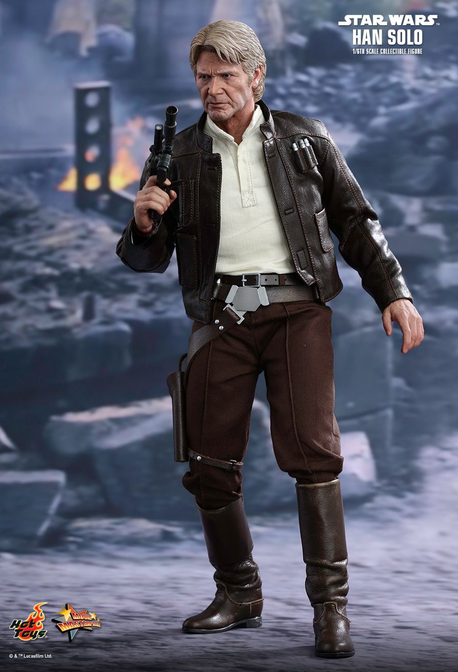 Han Solo Harrison Ford Head Man Star 1/6 Scale Model Toy F 12" Figure 