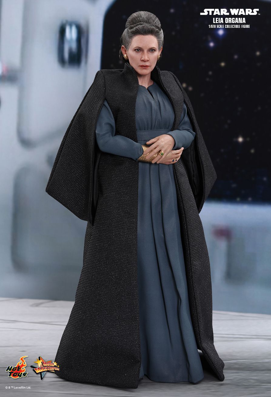 Leia Organa Star Wars The Last Jedi 1 6 Figure Hot Toys