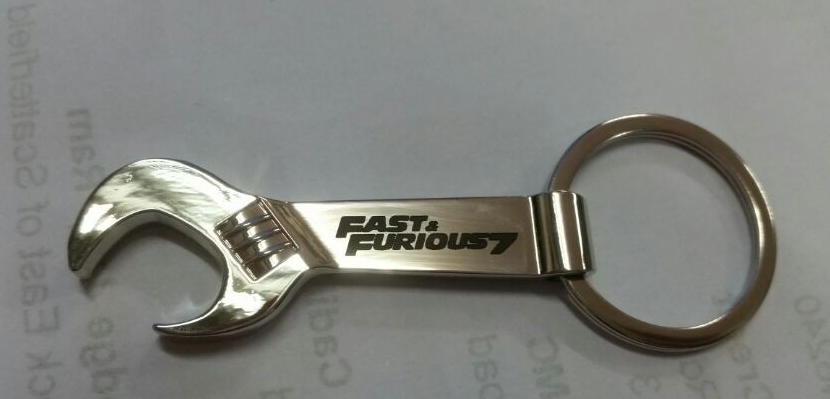 Fast and Furious Wrench Keyring bottle opener 