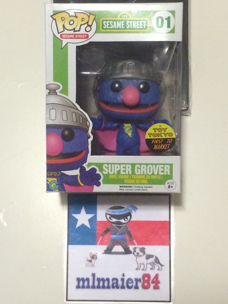 Super Grover (NYCC 2014 Exclusive) POP! Vinyl Series [Funko] | Hi 