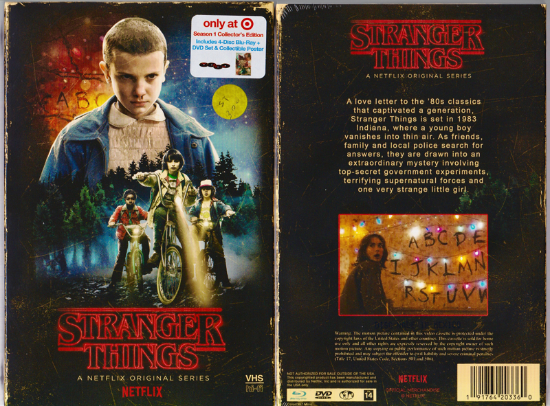 Stranger Things The Complete First Season Target Exclusive Vhs