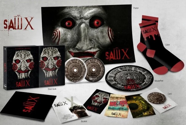 Saw X (4K+2D Blu-ray SteelBook) (Film&More Exclusive) [Italy]