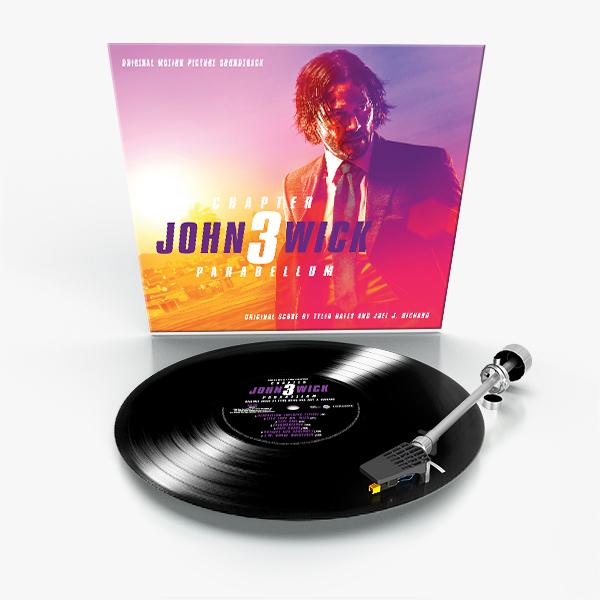 John Wick Chapter 4 - 'Transparent Orange Vinyl' - Tyler Bates