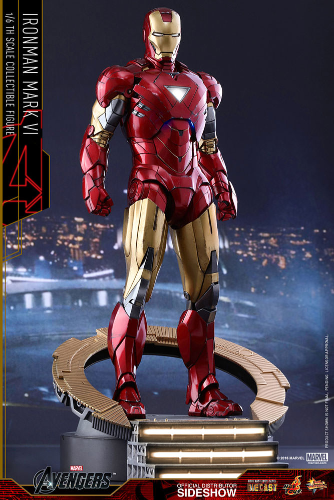 Perjudicial Oír de Soportar Iron Man Mark VI (The Avengers) - 1/6 Diecast Figurine [Hot Toys] | Hi-Def  Ninja - Pop Culture - Movie Collectible Community