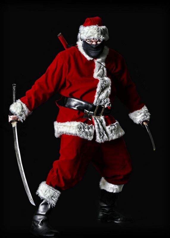 Ninja Santa!.JPG