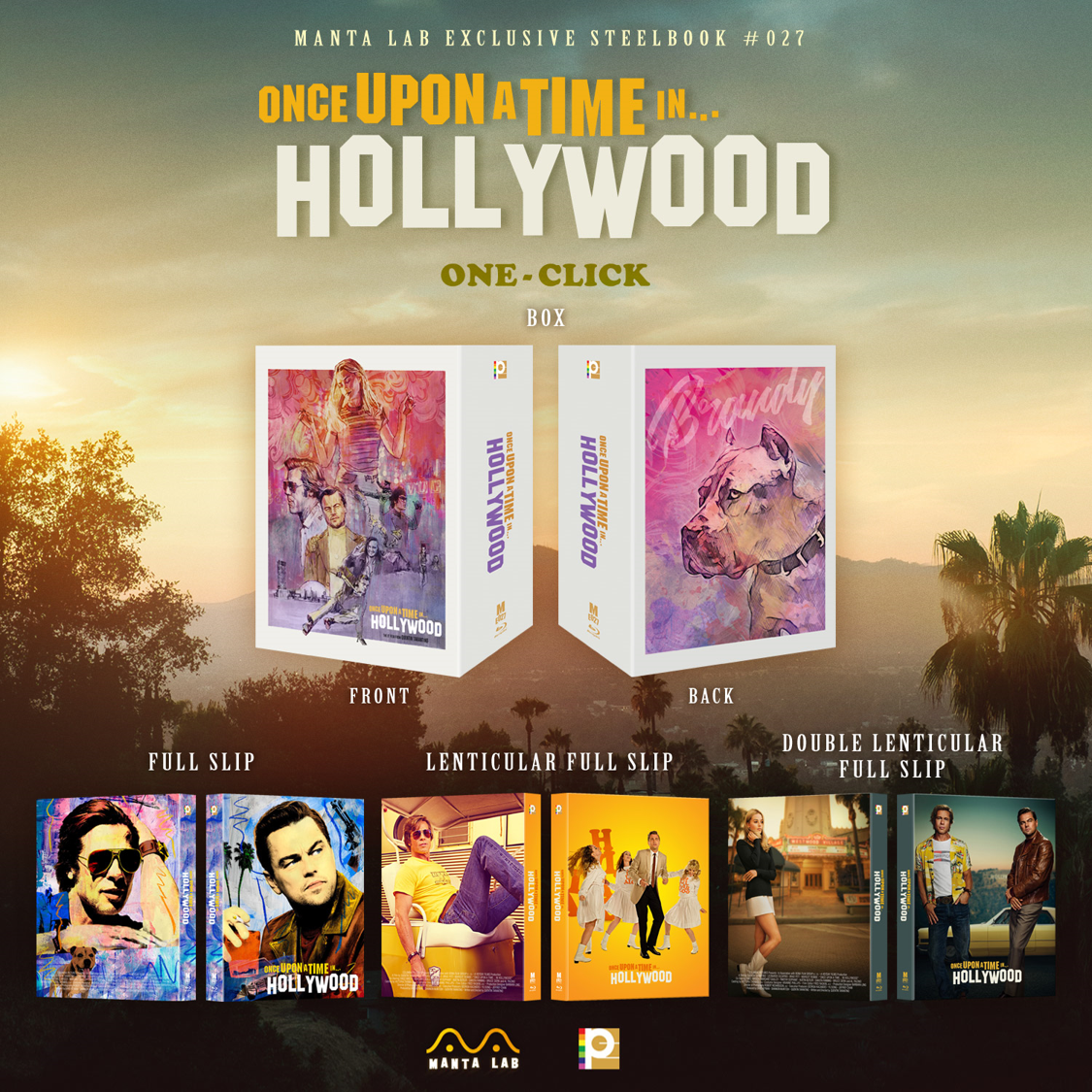 Once Upon A Time In Hollywood Blu Ray Steelbook Manta Lab Exclusive No 27 Hong Kong Page 6 Hi Def Ninja Pop Culture Movie Collectible Community