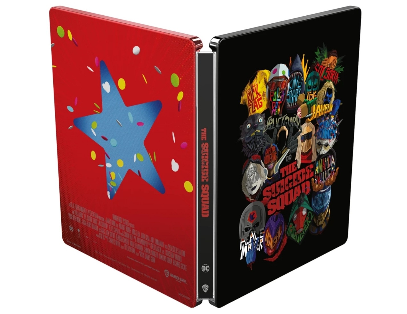 The Suicide Squad Limited Edition Steelbook (4K Ultra HD) – Warner