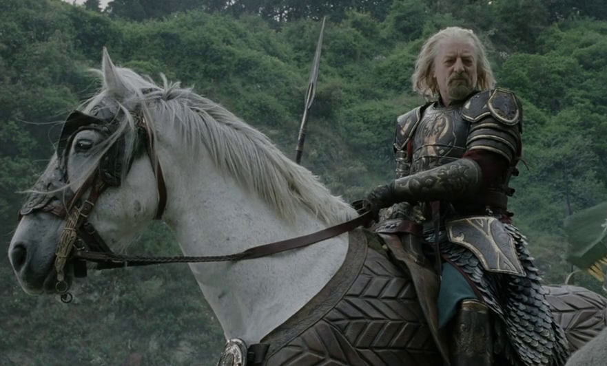 Snowmane_and_King_Theoden.png