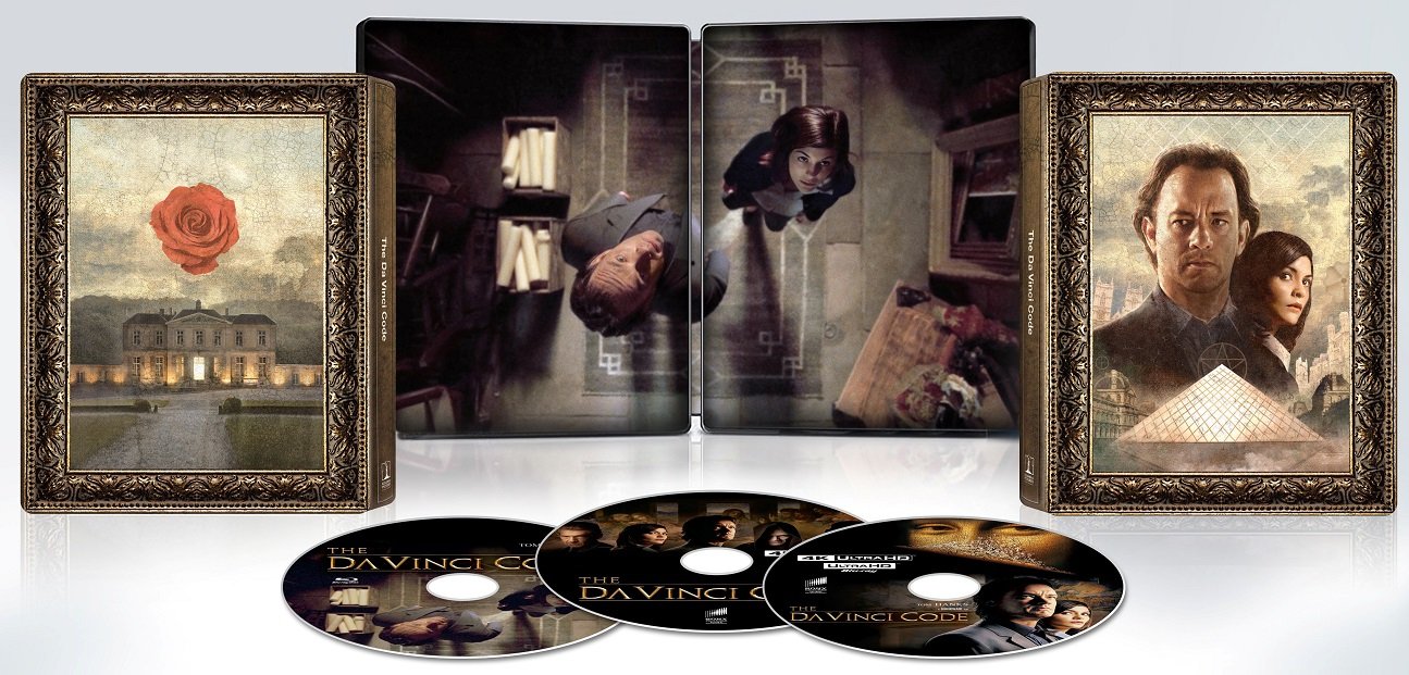 The Da Vinci Code (2006) 20th Anniversary (4K+2D Blu-ray SteelBook