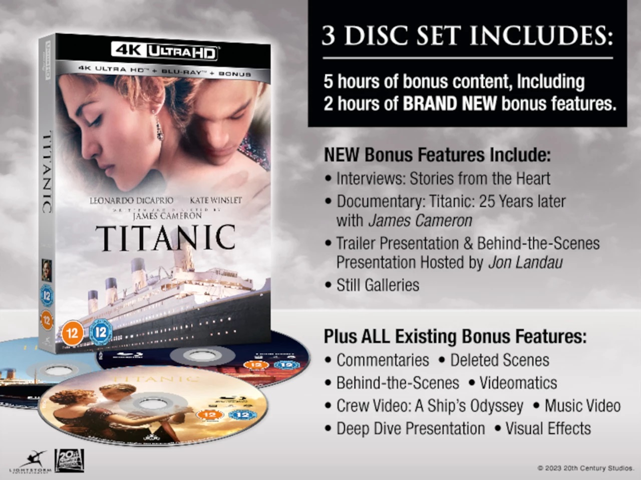 Slipcover - Titanic (4K + Blu-ray Slipcover) [UK]  Hi-Def Ninja - Pop  Culture - Movie Collectible Community