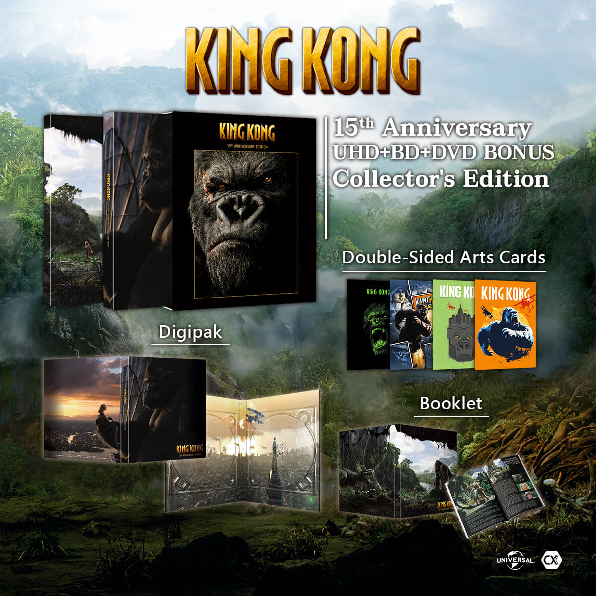 DigiPack - King Kong - 15th Anniversary (4K + Blu-ray DigiPack