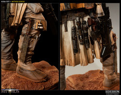 boba fett mythos statue