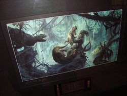 92. Kong v.s V-Rex Art Frame.JPG