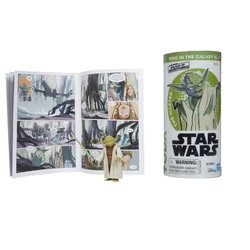 STAR WARS GALAXY OF ADVENTURES YODA Figure and Mini Comic (2).jpg
