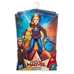 CAPTAIN MARVEL MOVIE CAPTAIN MARVEL DOLL AND MARVEL’S GOOSE - in pkg.jpg