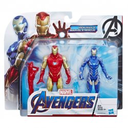 MARVEL AVENGERS ENDGAME IRON MAN & MARVEL’S RESCUE 2-PACK - in pck.jpg