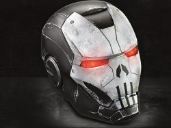 MARVEL LEGENDS SERIES GAMERVERSE THE PUNISHER ELECTRONIC HELMET - oop (2).jpg