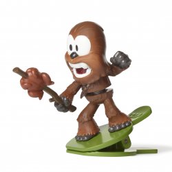 Paris Comic Con Reval- STAR WARS BATTLE BOBBLERS CHEWBACCA Figure - oop (2).jpg