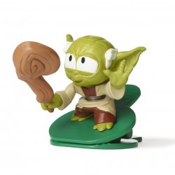 Paris Comic Con Reval- STAR WARS BATTLE BOBBLERS YODA Figure - oop (1).jpg
