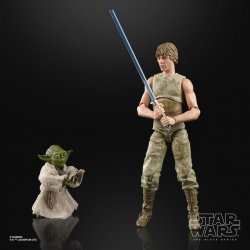 STAR WARS THE BLACK SERIES 6-INCH LUKE SKYWALKER AND YODA (JEDI TRAINING) DELUXE Figures - oop...jpg