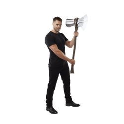 MARVEL LEGENDS SERIES AVENGERS ENDGAME MARVEL’S STORMBREAKER ELECTRONIC AXE - lifestyle (1).jpg