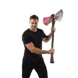 MARVEL LEGENDS SERIES AVENGERS ENDGAME MARVEL’S STORMBREAKER ELECTRONIC AXE - lifestyle (7).jpg
