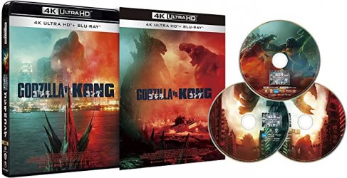 Godzilla vs. Kong (4K+2D Blu-ray SteelBook) (Amazon