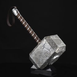 Marvel Legends Mighty Thor Mjolnir Premium Electronic Roleplay Hammer - 5.jpg