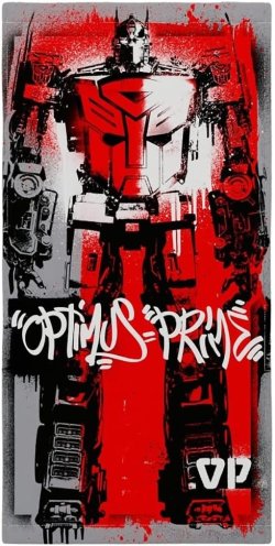 Franco Collectibles Transformers Optimus Prime Towel.jpg