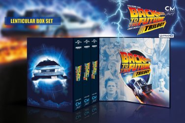Back To The Future Trilogy (4K+2D Blu-ray SteelBooks) (Cine