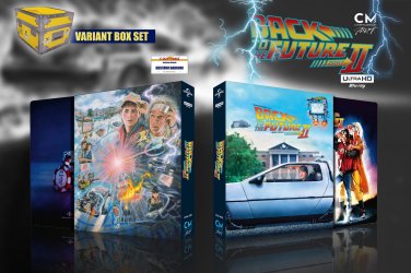 Back To The Future Trilogy (4K+2D Blu-ray SteelBooks) (Cine
