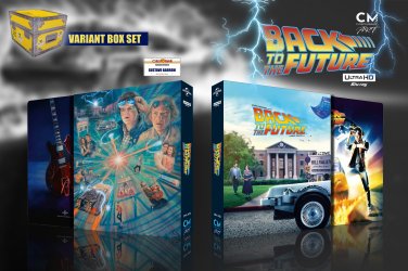 Back To The Future Trilogy (4K+2D Blu-ray SteelBooks) (Cine