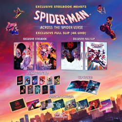 Spider-Man: Across the Spider-Verse (4K+2D Blu-ray SteelBook