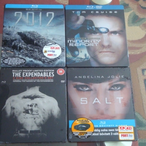 Sealed Limited Bluray Steelbooks Trade