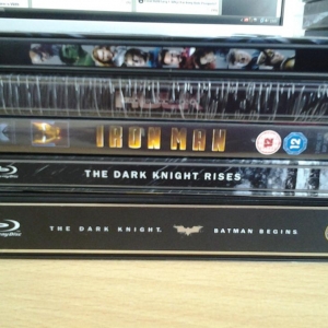 Blu Rays ( Steelbook and normal ) + DVD Steelbooks
