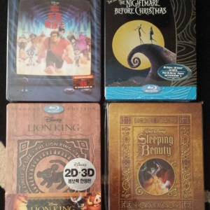 My Disney steelbooks