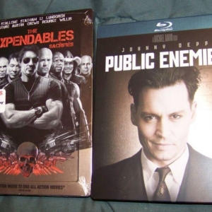 Expendables BD/DVD G1 Steelbook
Public Enemies BD Steelbook