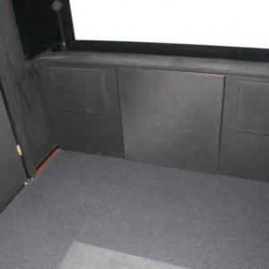 Front speakers Canton LCR 500 in-wall