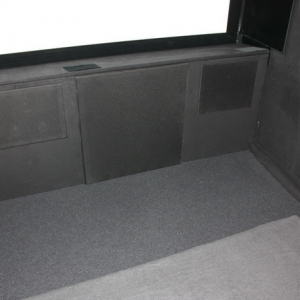 More front speakers and a 12" Yamaha sub