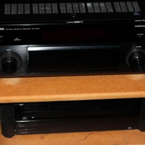 Yamaha RX-A1010 receiver
HTPC