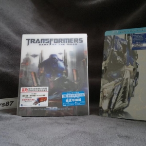 Transformers III Hong Kong and Trnasformers II Future Shop