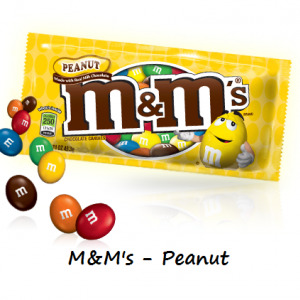 m&m peanut