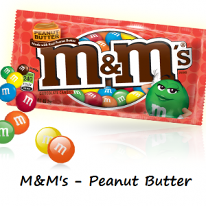 m&m peanutbutter