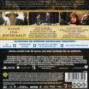 FI The Hobbit The Desolation of Smaug steelbook back