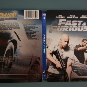 Fast Five custom spine