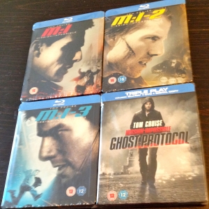 MISSION IMPOSSIBLE 1-4 (UK)